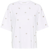 Renee Circle T-Shirt - Bright White