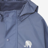 CeLaVi - Basic rainwear set -solid PU- Flint Stone