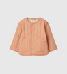 BEA QUILTED COTTON JACKET - TUSCANY ROSE