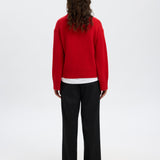 Cille Cashmere Knit- Red