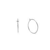 Alma Hoops- Silver