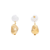 Shell Pearl Earrings