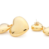 Triple Heart Earring