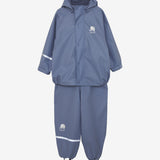 CeLaVi - Basic rainwear set -solid PU- Flint Stone