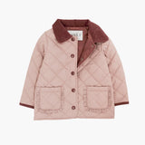 Leah Quilted Jacket - Light Mauve