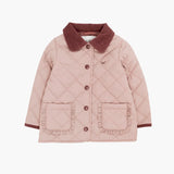 Leah Quilted Jacket - Light Mauve