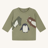 August T-shirt- Turtle Green