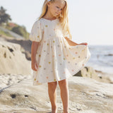 Marley Dress - Embroidered Daisies