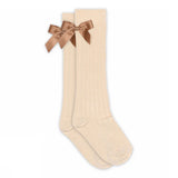 Liva Knee Socks - Ecru