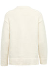 Karina O Neck Pullover - Cream