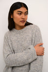 Deni Oversized O-neck - Grey