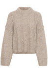 Lara O Neck - Almond