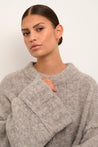Lara O Neck - Almond
