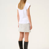 Renee Sleeveless- Bright White