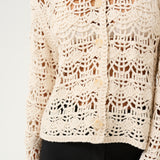 Vegalisa Cardigan- Cream