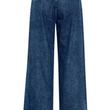 Malo Wide Leg Jeans - Medium Blue