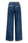 Malo Wide Leg Jeans - Medium Blue