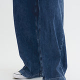 Malo Wide Leg Jeans - Medium Blue