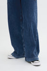 Malo Wide Leg Jeans - Medium Blue