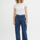 Malo Wide Leg Jeans - Medium Blue