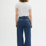 Malo Wide Leg Jeans - Medium Blue