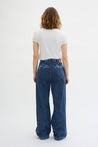 Malo Wide Leg Jeans - Medium Blue