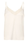 Estelle Lace Strap Top - White