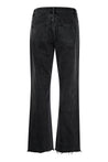Henna High Straight Jeans - Dark Grey