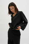 Elle V Neck Blouse