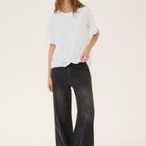 Lisa Linen T-Shirt - White