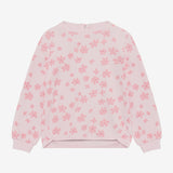 Pink Flower Sweatshirt