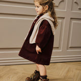 Obert Loose Cord Dress- Hot Chocolate