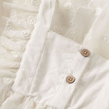 Feya Tulle Dress - White