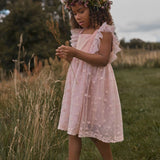 Feya Tulle Dress Pink - Older Kids