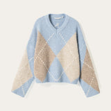 Laiana Knit - Sky blue mix
