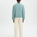 Cille V Neck - Blue Glow