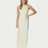 Celinie Heavy Sateen Dress