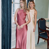 Celinie Heavy Sateen Dress