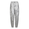 Metal Cargo Pants - Silver