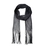 Glitter Fringe Scarf