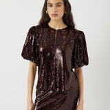 Royalina Sequin Top