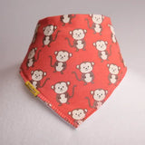 Monkey Bandana Bib