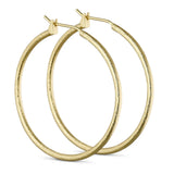 Ellie Large Hoop - Gold