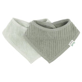 Bandana Bib 2-Pack- Hush Olive