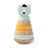 Mr Polar Bear Wooden Stacking Toy