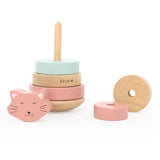 Mrs Cat Wooden Stacking Toy