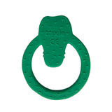 Natural Rubber Round Teether - Mr Crocodile