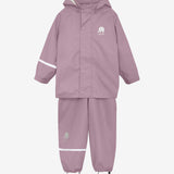 CeLaVi - Basic Rainwear Set -Solid PU - Mauve