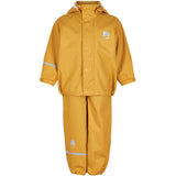 CeLaVi- Basic Rainwear Set- Solid PU Mineral Yellow