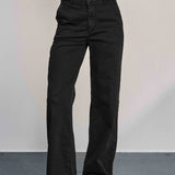 Amber Jeans Long- Black